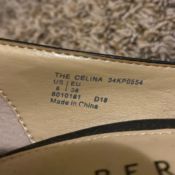 Katy Perry black leather heels - Picture 4 of 5